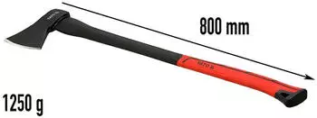 Yato Spaltaxt Forstaxt Fiberglas Stiel 1,25kg (YT-79977)