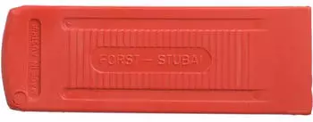 Stubai Basic Spaltkeil mit Querrillen 180x65mm, Kunststoff rot (673001)