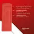 Stubai Basic Spaltkeil mit Querrillen 180x65mm, Kunststoff rot (673001)