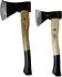 VaGo Axt & Beil Set 600g/1000g Holzstiel, 2-tlg. (240-006/010)