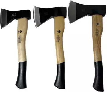 VaGo Axt Set 3-tlg. Holzstiel 600/800/1000g (240-006/008/010)