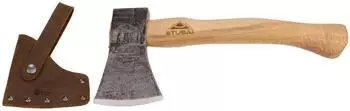 Stubai Habicht Campingbeil 1100g, handgeschmiedet, Kohlenstoffstahl, Hickorystiel