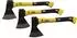VaGo Holzaxt-Set 600/800/1000g Fiberglasstiel, 3-teilig (240-906/908/910)