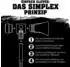 Halder SIMPLEX Axtblatt mit Keilstegen für Spaltaxt inkl. Kunststoffhülse (3210751)