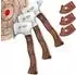 Freelander Beil-Set 3-teilig 20cm, Holzgriff, Kohlenstoffstahl 60+ HRC