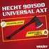 Hecht Axt-Set 3-teilig mit Fiberglaskern 55/63/85cm