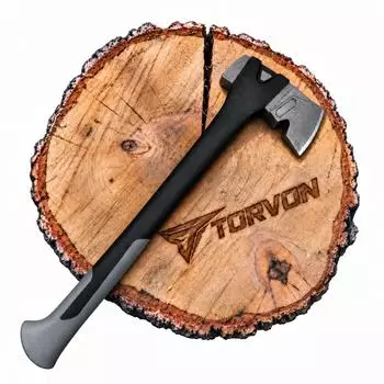 Torvon INDUSTRY Spaltaxt 2000g mit Nagelzieher, verstärkter Nylonstiel