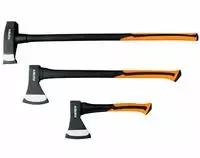 Fuxtec Axt Set, 3 Teilig, Beil 600g, Axt 1.000g, Spaltaxt 3.000g - Spalthammer