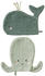 Vertbaudet 2er-Set Baby Waschhandschuhe „Ozean“