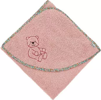 Sterntaler Kapuzen-Badetuch 100x100cm Baylee Rose