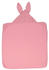 Sterntaler Kapuzenhandtuch 80x80cm Hase rosa