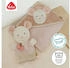Fehn Waschhandschuh Maus mit Glow-in-the-dark Bestickung (045185)
