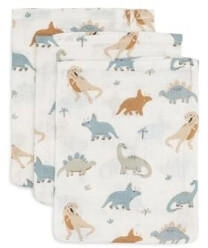 Jollein Waschlappen Hydrophil 15x20cm Roarsome 3-Pack