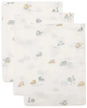 Jollein Waschlappen Hydrophil 15x20cm On The Go 3-Pack