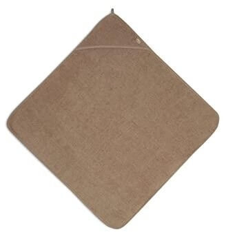 Jollein Kapuzenhandtuch Frottee 75x75 cm Biscuit