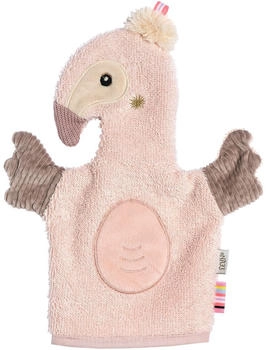 Fehn Waschhandschuh Flamingo