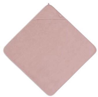Jollein Kapuzenbadetuch Wild Rose Frottee 100x100cm Rosa