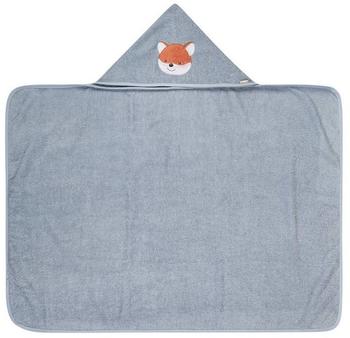 Sterntaler Kapuzenbadetuch 100x70 cm Filou one size HELLBLAU