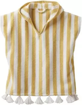 Vertbaudet Baby Badeponcho, personalisierbar gelb