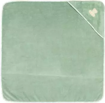 Vossen Teddy Kapuzentuch soft green, Baby & Kleinkind (100100)