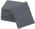 ZOLLNER Waschlappen 10er-Set 100% Baumwolle grau 16x21cm (00000064-905)