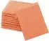 ZOLLNER Waschlappen 10er-Set 16x21cm, 100% Baumwolle, terracotta