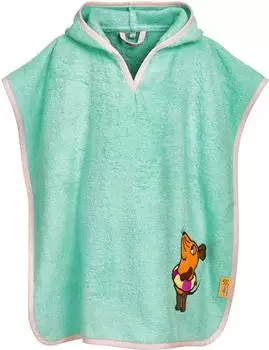 Playshoes Frottee-Badeponcho "Die Maus Schwimmring" Gr. S (92-104)