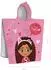 MTOnlinehandel Gabby's Dollhouse Kinder-Badeponcho mit Kapuze, 100% Baumwolle, rosa, 60x120cm (1EPCB-GBDROS-073-00)
