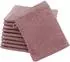ZOLLNER Waschlappen 10er-Set, 16x21cm, 100% Baumwolle, altrosa (00000064-567)