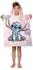 Jerry Fabrics Lilo & Stitch Kinder-Poncho mit Kapuze, doppelseitig, 115x50cm (23PN423)