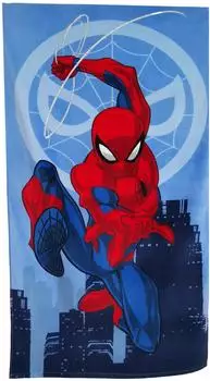 Jerry Fabrics Spiderman Kinder-Badetuch 100% Baumwolle 70x140cm (23TW333)