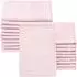 ZOLLNER Waschlappen 20er-Set rosa, 16x22cm, 70% Baumwolle 30% Polyester