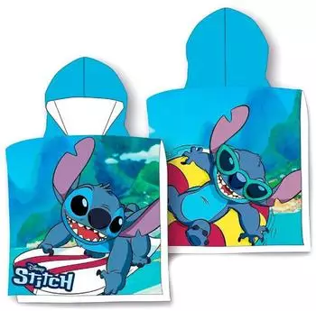 Disney Lilo & Stitch Kapuzenponcho Badetuch