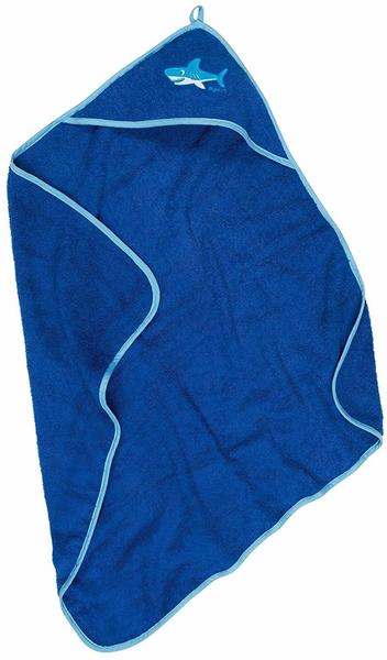 Playshoes Frottee-Kapuzentuch 75x75cm blau
