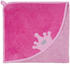 Smithy Kapuzenhandtuch Superflausch 100x100 pink