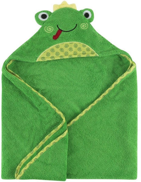 Zoocchini Baby Snow Terry Hooded Bath Towel - Flippy the Frog