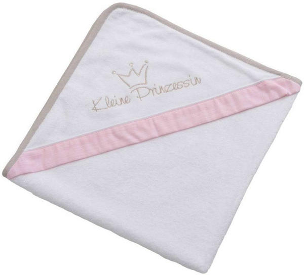 Be Be's Collection Kapuzenbadetuch Kleine Prinzessin rosa