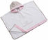Be Be's Collection Poncho mit Kapuze Kleine Prinzessin rosa