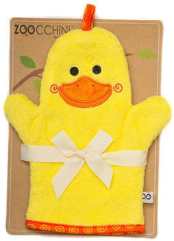 Zoocchini Baby Snow Terry Bath Mitt - Puddles the Duck