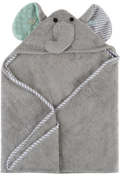 Zoocchini Baby Snow Terry Hooded Bath Towel - Ellie the Elephant