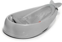Skip Hop Babybadewanne "Moby, grau" H&ouml;he 30 cm Netzmatte mit Ablaufst&ouml;psel