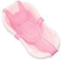 Lorelli Babywannennetz Turtle, Kunststoff Clips, Badewanneneinsatz, ab Geburt pink