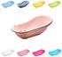 Lorelli Babybadewanne mit Ablagefächer 84 cm rosa Wolke