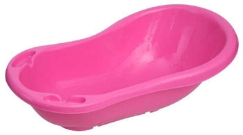 Lorelli Babybadewanne mit Ablagefächer 84 cm pink