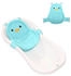 Lorelli Baby Badenetz Pinguin, Clips aus Kunststoff, Badewannennetz, ab Geburt blau