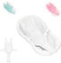 Lorelli Babywannennetz Turtle, Kunststoff Clips, Badewanneneinsatz, ab Geburt weiß