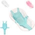 Lorelli Babywannennetz Turtle, Kunststoff Clips, Badewanneneinsatz, ab Geburt türkis