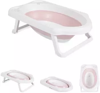 Cangaroo Maui faltbare Babybadewanne 84cm rosa (109372)