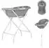 Chipolino Noemi Babybadewanne mit Ständer, klappbar, grau (VKNOE0241GY)