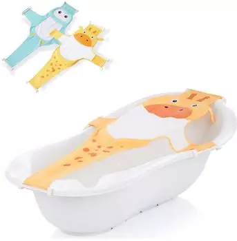Chipolino Babywannen-Netz Tiere, Badewanneneinsatz, gelb (MBANI0212GI)